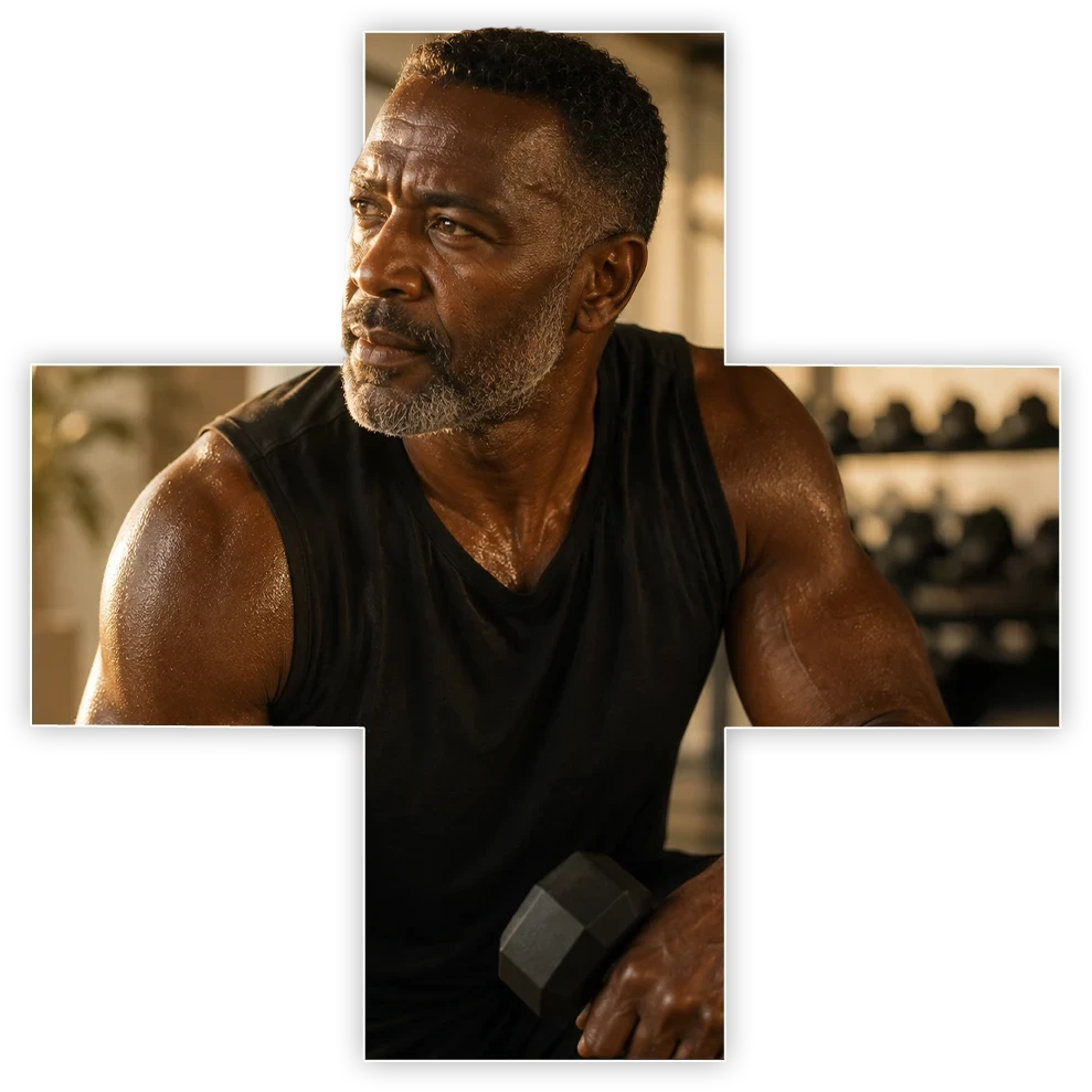 Member staying active and healthy after 40